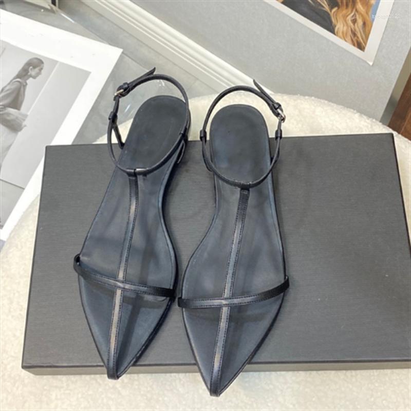 Sandals Concise Solid Shoes Women Comfortable Summer Beach Zapatos Mujer Dress Elegant Chaussure Femme Pointed Toe Wedding, As show