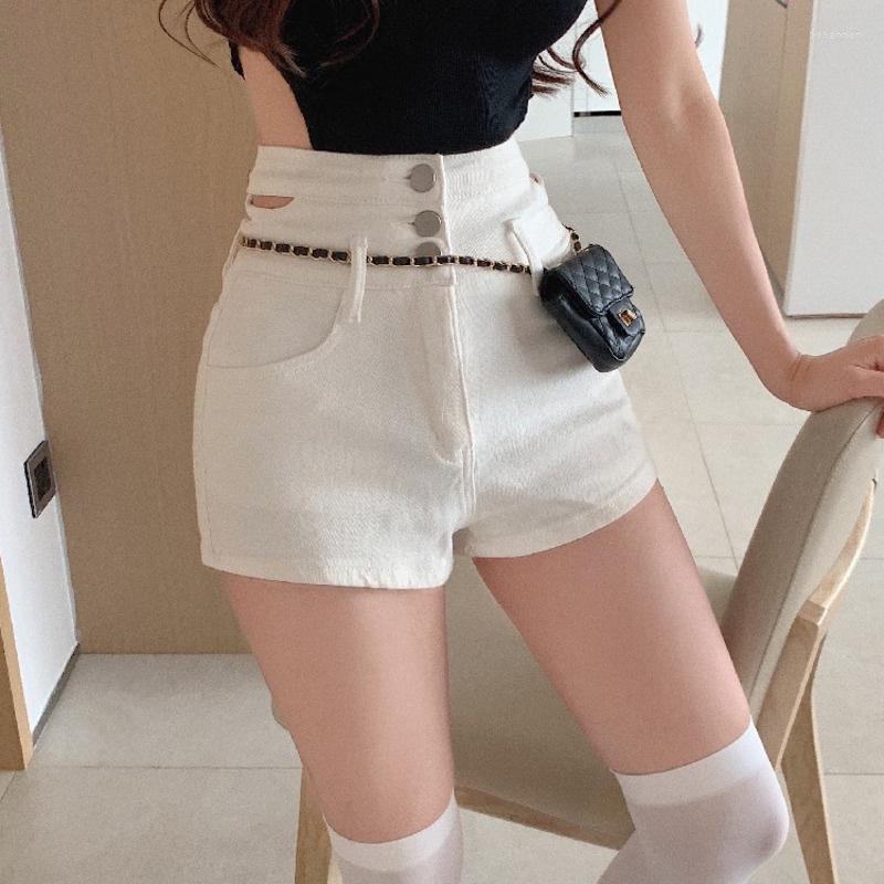 Women' Shorts Women' Summer Fashionable Breasted Slim Design Sexy High Waist Hollow Out Jeans Pants Black White
Women' Shorts Women' Summer Fashionable Breasted Slim Design Sexy High Waist Hollow Out Jeans Pants Black White
