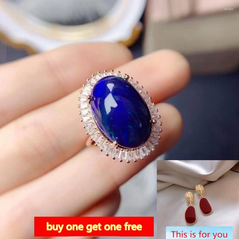 Cluster Rings Vintage Noble Natural Opal Ring 925 Sterling Silver Inlaid Large Oval Gemstone Women's Bridal Wedding Engagement Party
Cluster Rings Vintage Noble Natural Opal Ring 925 Sterling Silver Inlaid Large Oval Gemstone Women's Bridal Wedding Engagement Party