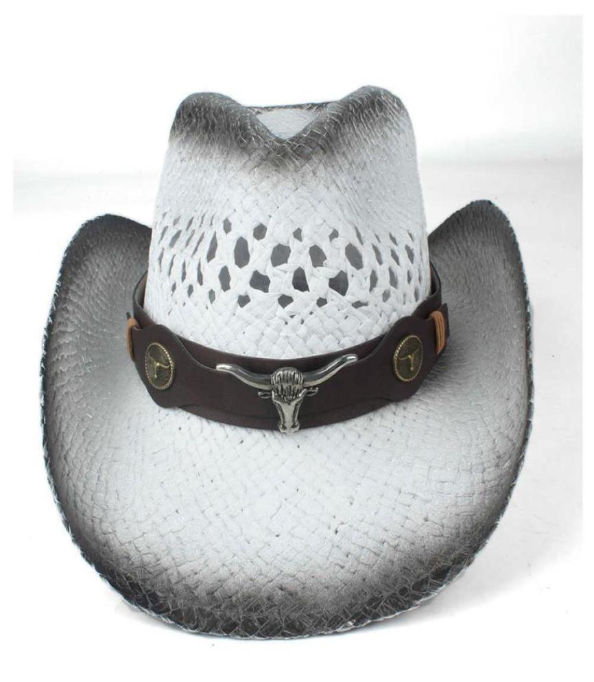 2019 Men Women Straw Western Cowboy Hat Summer Wide Brim Hat Outdoor Sombrero Hombre Cowgirl Hat Q08054532933, Silver
2019 Men Women Straw Western Cowboy Hat Summer Wide Brim Hat Outdoor Sombrero Hombre Cowgirl Hat Q08054532933, Silver