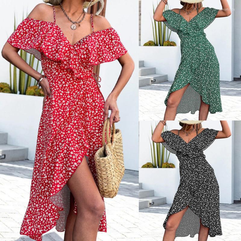 Casual Dresses Summer Floral Sleeveless Midi Dress Vintage Strap Off Shoulder V-neck Split Spring 2023 Sundress, Green
Casual Dresses Summer Floral Sleeveless Midi Dress Vintage Strap Off Shoulder V-neck Split Spring 2023 Sundress, Green