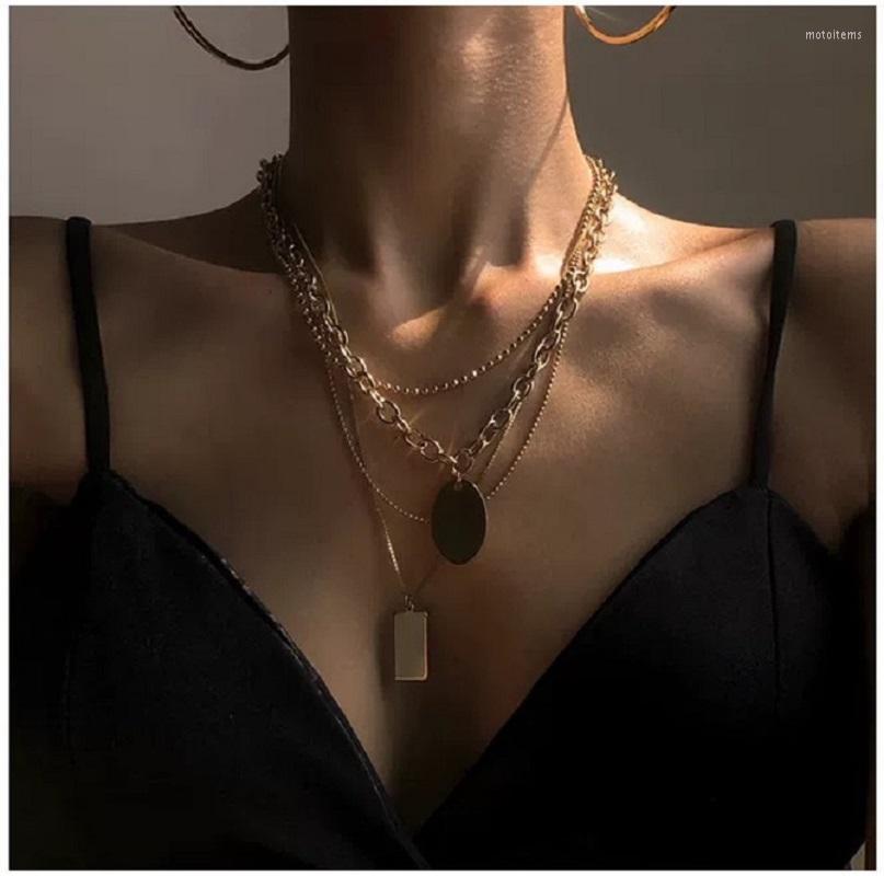 Pendant Necklaces ZHUMAN 2023 Titanium Steel Necklace INS Cold Style Clavicle Chain Multi-Brand Sweater Girlfriend Gift Jewelry
Pendant Necklaces ZHUMAN 2023 Titanium Steel Necklace INS Cold Style Clavicle Chain Multi-Brand Sweater Girlfriend Gift Jewelry