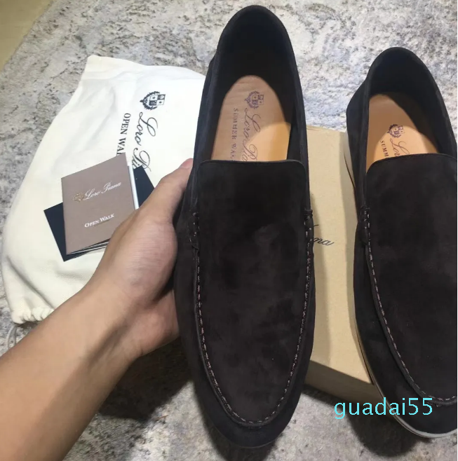 dress shoes Summer Walk Charms embellished suede loafers Genuine leather casual slip on flats for men Luxury Designer flat Dress shoe factory footwear, Grey
dress shoes Summer Walk Charms embellished suede loafers Genuine leather casual slip on flats for men Luxury Designer flat Dress shoe factory footwear, Grey