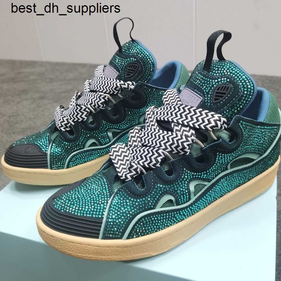 Langfan Sports Bread Shoes Navy Blue lanvins Versatile Low Top Fashion Board Shoes with Diamond Shoes Hot Diamond Hip Hop Shoes, White
Langfan Sports Bread Shoes Navy Blue lanvins Versatile Low Top Fashion Board Shoes with Diamond Shoes Hot Diamond Hip Hop Shoes, White