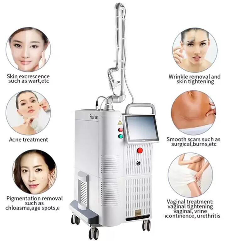 Clinic use 60w Co2 Fractional Laser acne scar removal skin resurfacing treatment Skin Whitening Tattoo Remover Stretch markets removal 10600nm machine
Clinic use 60w Co2 Fractional Laser acne scar removal skin resurfacing treatment Skin Whitening Tattoo Remover Stretch markets removal 10600nm machine