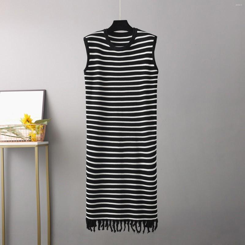 Casual Dresses Sexy Knitted Dress Women Round Neck Sleeveless Slim Tank Top Womens Summer Tassel Hem Long, Beige
Casual Dresses Sexy Knitted Dress Women Round Neck Sleeveless Slim Tank Top Womens Summer Tassel Hem Long, Beige