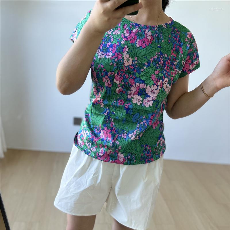 Women' T Shirts Spring And Summer Mercerized Cotton Round Neck Printed Short-sleeved T-shirt For Women, Green print
Women' T Shirts Spring And Summer Mercerized Cotton Round Neck Printed Short-sleeved T-shirt For Women, Green print