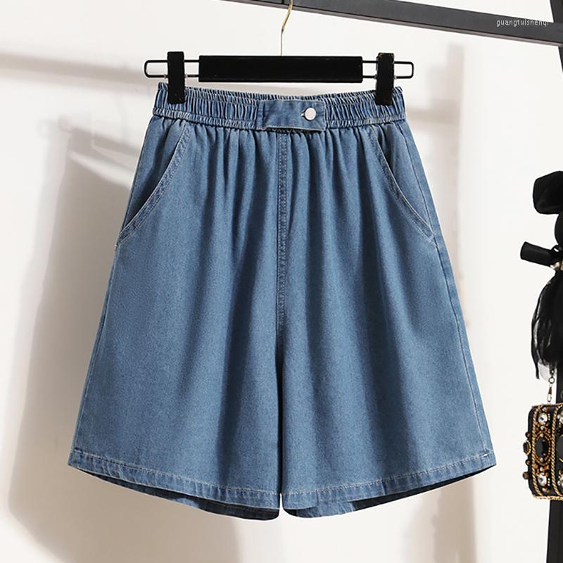 Women's Shorts Women's Denim 2023 Casual Korean Style Loose Wide Leg Short Mujer Elastic Waist High Big Jeans Women, Dark blue
Women's Shorts Women's Denim 2023 Casual Korean Style Loose Wide Leg Short Mujer Elastic Waist High Big Jeans Women, Dark blue
