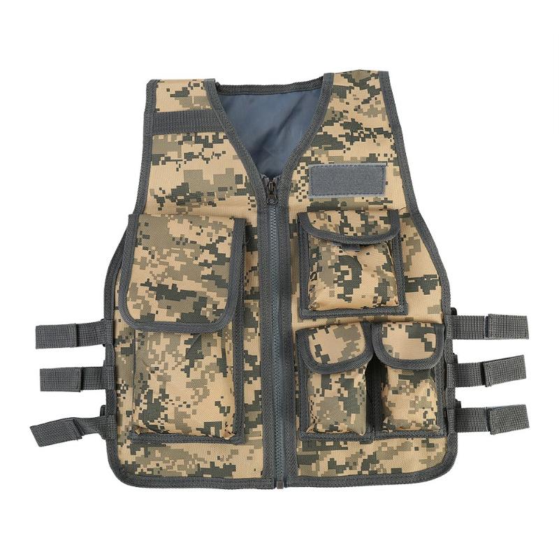 Hunting Jackets Camouflage Sniper Vest Clothes Kids Boy Girl Military Combat Army Tactical Uniform Jungle CS Clothing Children, Army green
Hunting Jackets Camouflage Sniper Vest Clothes Kids Boy Girl Military Combat Army Tactical Uniform Jungle CS Clothing Children, Army green
