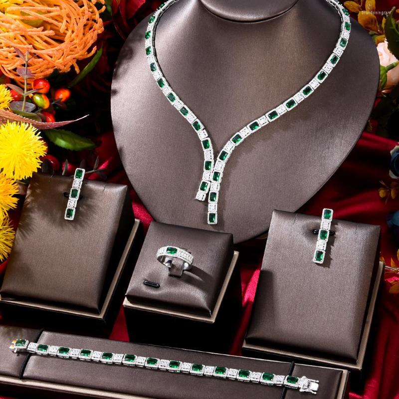Necklace Earrings Set Siscathy Ethiopia Fashion Zirconia Party Daily Jewelry For Women Female Bracelets Bangle Ring Accessories, Picture shown
Necklace Earrings Set Siscathy Ethiopia Fashion Zirconia Party Daily Jewelry For Women Female Bracelets Bangle Ring Accessories, Picture shown