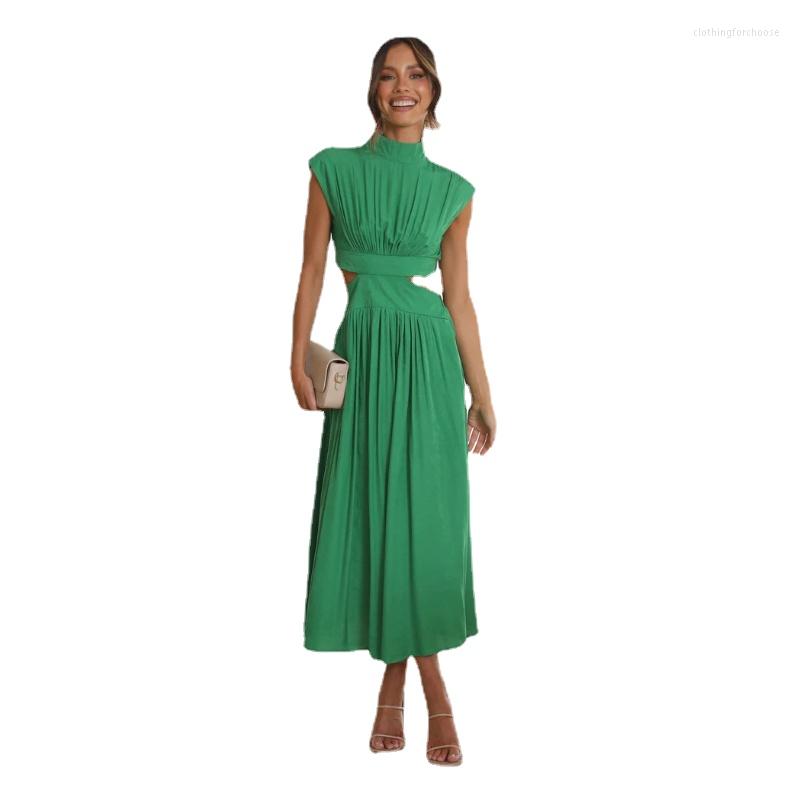 Casual Dresses 2023 Fashionable And Eye-catching Waist-exposing Long Dress - Macaron Color Stand Collar Summer, Blue
Casual Dresses 2023 Fashionable And Eye-catching Waist-exposing Long Dress - Macaron Color Stand Collar Summer, Blue