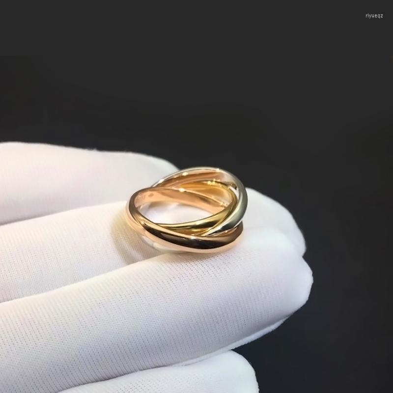 Wedding Rings Rose Gold For Women 925 Sterling Silver 3colors Couple Engagement Jewellery Anillos Mujer No Box
Wedding Rings Rose Gold For Women 925 Sterling Silver 3colors Couple Engagement Jewellery Anillos Mujer No Box