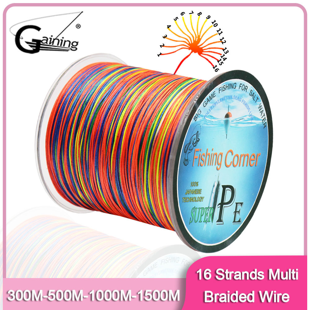 Braid Line Tension Drawing List 16 Untai 300M 500M 1000M 1500M Multicoloured PE Multi filament Kepang Kawat 60LB 310LB 230509
Braid Line Tension Drawing List 16 Untai 300M 500M 1000M 1500M Multicoloured PE Multi filament Kepang Kawat 60LB 310LB 230509