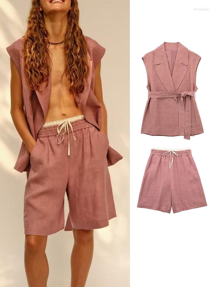 Women' Tracksuits Woman 2 Pieces Shorts Sets 2023 Fashion Vest Coat Casual Summer Women Suit Two Piece Set Womens Outfits, Shorts-8546
Women' Tracksuits Woman 2 Pieces Shorts Sets 2023 Fashion Vest Coat Casual Summer Women Suit Two Piece Set Womens Outfits, Shorts-8546