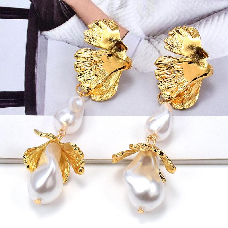 Dangle Earrings Arrival Korean Metal For Women Fashion Simulated Pearl Bridal Wedding Jewelry Girls
Dangle Earrings Arrival Korean Metal For Women Fashion Simulated Pearl Bridal Wedding Jewelry Girls