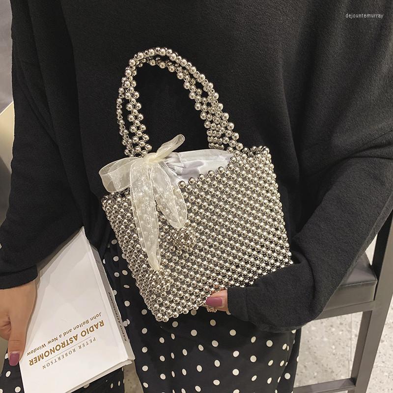 Evening Bags Handmade Pearl Bag Women Luxury Handbags Small Box Party Vintage Shoulder Female Top-handle Purse Crossbody Black Silver
Evening Bags Handmade Pearl Bag Women Luxury Handbags Small Box Party Vintage Shoulder Female Top-handle Purse Crossbody Black Silver
