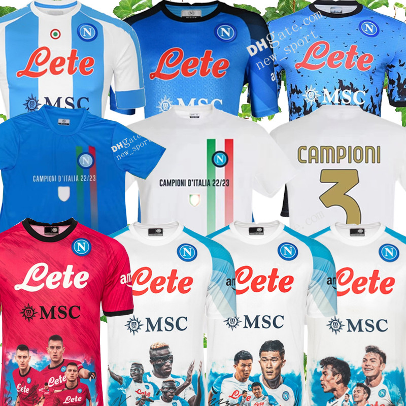 23 24 SSC Napoli soccer jerseys Maglia Naples 2023 2024 ZIELINSKI ANGUISSA OLIVERA MARADONA #10 KIDS FOOTBALL SHIRT OSIMHEN FABIAN LOZANO Maillots de foot shirts Top, 22 23 third patches
23 24 SSC Napoli soccer jerseys Maglia Naples 2023 2024 ZIELINSKI ANGUISSA OLIVERA MARADONA #10 KIDS FOOTBALL SHIRT OSIMHEN FABIAN LOZANO Maillots de foot shirts Top, 22 23 third patches