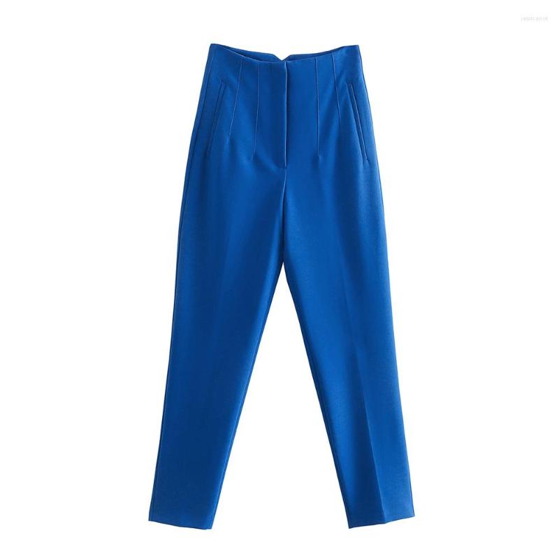 Women's Pants PB&ZA Women's High-waisted Streetwear Casual Korean Fashion Office Lady Multicolor Regulai Fit Trousers Female, Dark brown
Women's Pants PB&ZA Women's High-waisted Streetwear Casual Korean Fashion Office Lady Multicolor Regulai Fit Trousers Female, Dark brown