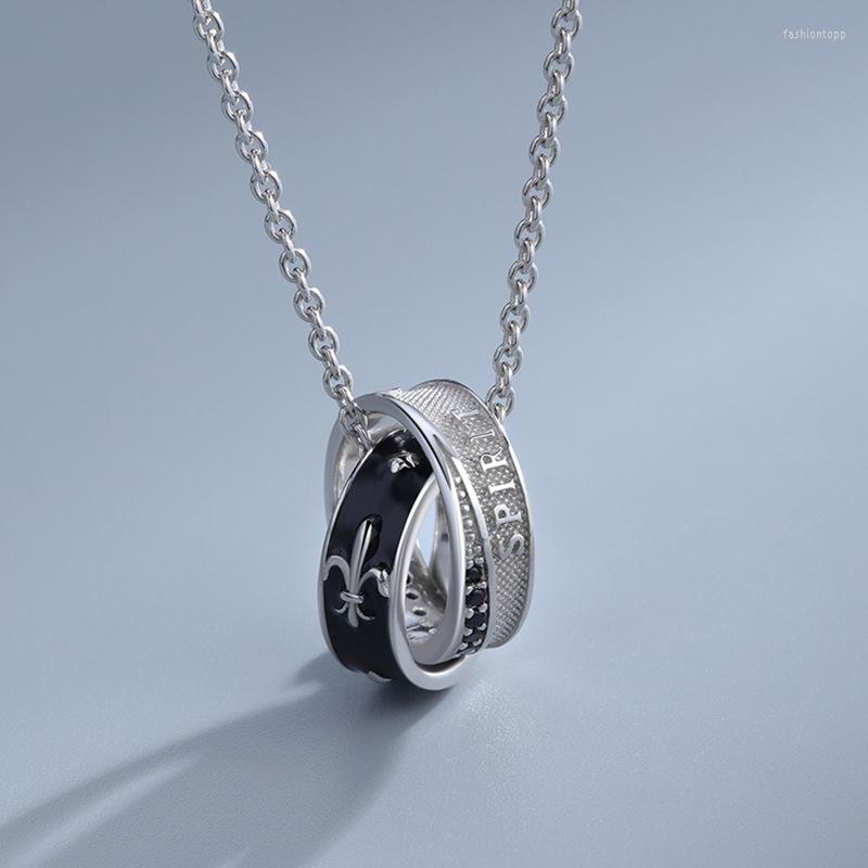 Pendant Necklaces Chivalry Necklace Men Tide Brand Personality Hip Hop Versatile Light Luxury Double Ring For Boyfriend Gifts
Pendant Necklaces Chivalry Necklace Men Tide Brand Personality Hip Hop Versatile Light Luxury Double Ring For Boyfriend Gifts