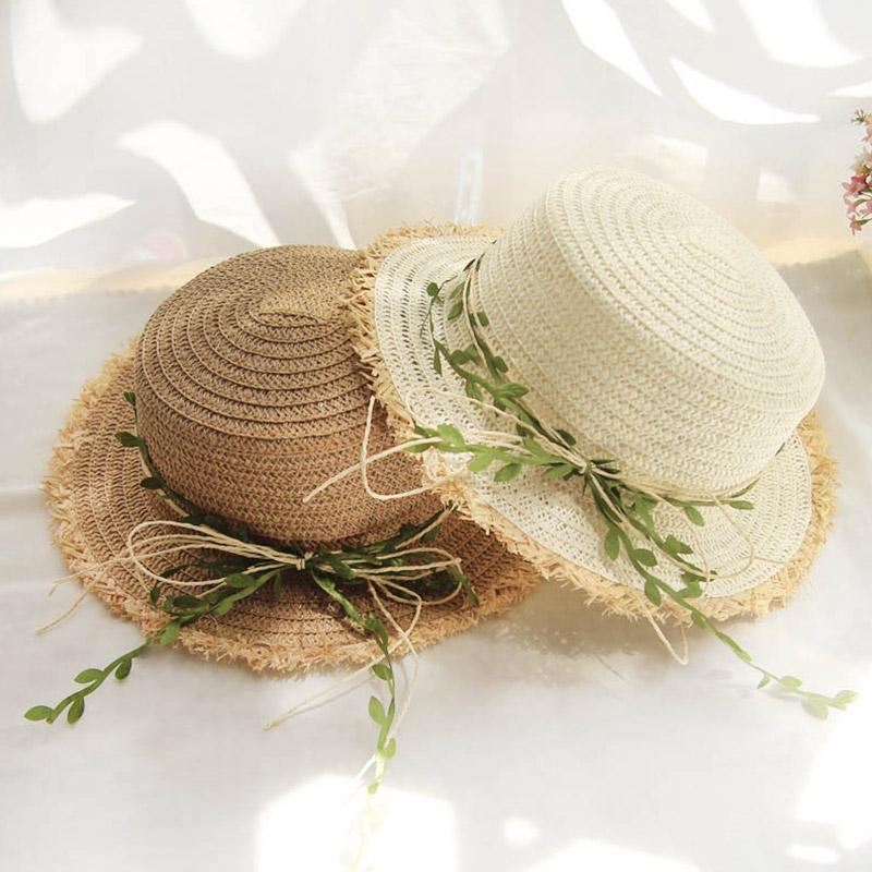 Wide Brim Hats Leaf Rattan Bowknot Sun Visor Hat For Parent-child Flat Top Straw Cap Summer Casual Panama Caps Beach AccessoriesWide
Wide Brim Hats Leaf Rattan Bowknot Sun Visor Hat For Parent-child Flat Top Straw Cap Summer Casual Panama Caps Beach AccessoriesWide