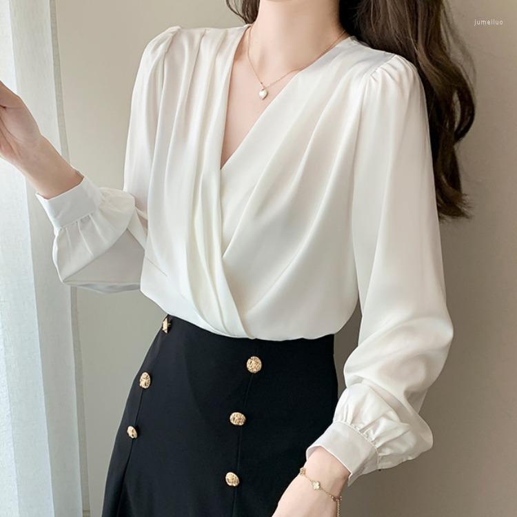 Women' Polos Versatile V-neck Design Feeling Satin Long-sleeved Shirt For Women Top With Professional Bottom, Khaki
Women' Polos Versatile V-neck Design Feeling Satin Long-sleeved Shirt For Women Top With Professional Bottom, Khaki