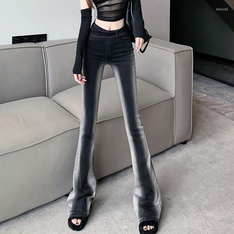 Women' Jeans 2023 Vintage Solid For Women Autumn Korean Flare High Waist Pants Slim Denim Trousers Female Baggy Pockets U06, Heise
Women' Jeans 2023 Vintage Solid For Women Autumn Korean Flare High Waist Pants Slim Denim Trousers Female Baggy Pockets U06, Heise