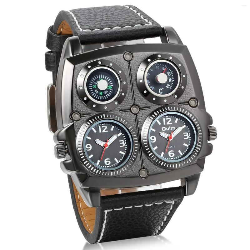 Wristwatches Lancardo 2023 Mens Watches Square Quartz Watch Big Dial Two-time Compass Thermometer Men's Belt Sports Relogio Masculino, Black
Wristwatches Lancardo 2023 Mens Watches Square Quartz Watch Big Dial Two-time Compass Thermometer Men's Belt Sports Relogio Masculino, Black