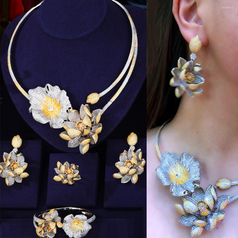Necklace Earrings Set Soramoore Luxury African Beads Jewelry Bangle Ring Wedding 4 PCS Bridal Dubai Accessories, Picture shown
Necklace Earrings Set Soramoore Luxury African Beads Jewelry Bangle Ring Wedding 4 PCS Bridal Dubai Accessories, Picture shown