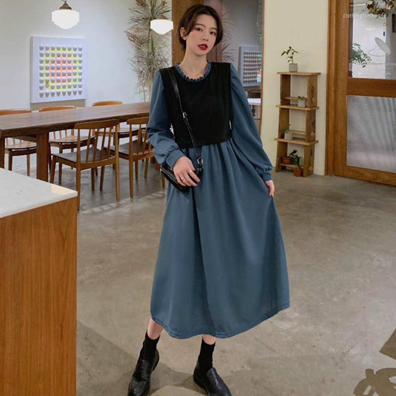 Casual Dresses Retro Dress Women's Autumn And Winter 2023 Fake Two Pieces Of Hyuna Style Thin French Waist Mid-length Skirt, Khaki
Casual Dresses Retro Dress Women's Autumn And Winter 2023 Fake Two Pieces Of Hyuna Style Thin French Waist Mid-length Skirt, Khaki