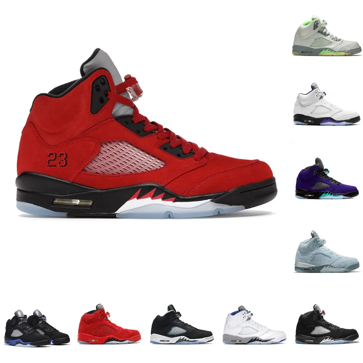 2022 Basketball Shoes Men 5s Raging Red 5 Stealth 2 .0 What The Jumpman White Cement Metallic International Flight Oreo Mens Retro Racer Blu, 5015
2022 Basketball Shoes Men 5s Raging Red 5 Stealth 2 .0 What The Jumpman White Cement Metallic International Flight Oreo Mens Retro Racer Blu, 5015