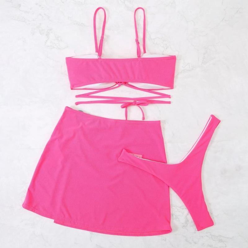 Women' Swimwear Attractive Split Swimsuit Skin-touch High Elastic Solid Color Women Polyester Women' Suit Accessories, Lake blue
Women' Swimwear Attractive Split Swimsuit Skin-touch High Elastic Solid Color Women Polyester Women' Suit Accessories, Lake blue