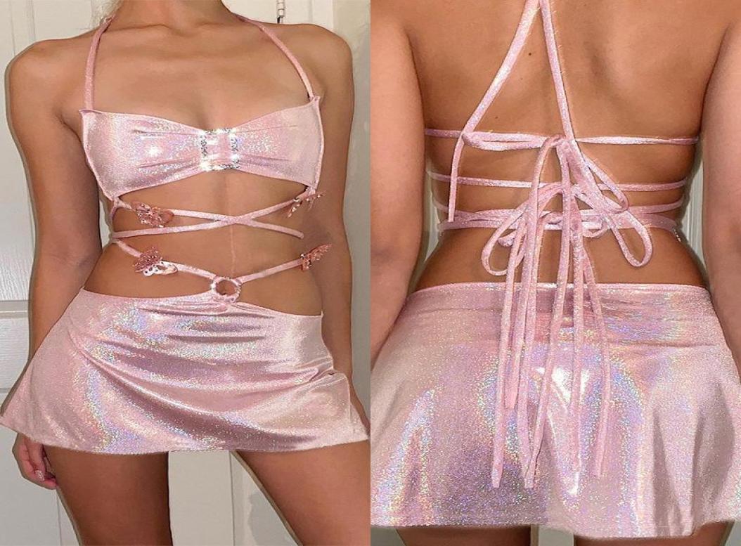 Casual Dresses Wrap Breast Skirt Lace Up Two Piece Sexy Women039s Clothing Summer Party Beach Wear Outfits Bulk WholeCasual1631081, Pink
Casual Dresses Wrap Breast Skirt Lace Up Two Piece Sexy Women039s Clothing Summer Party Beach Wear Outfits Bulk WholeCasual1631081, Pink