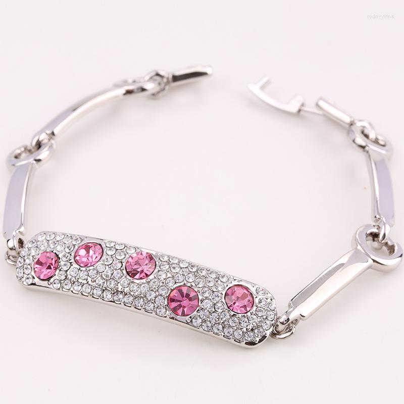 Link Bracelets BN-00009 Austrian Crystal Offers Korean Fashion Jewelry For Women March 8 Women's Day Gift Mom
Link Bracelets BN-00009 Austrian Crystal Offers Korean Fashion Jewelry For Women March 8 Women's Day Gift Mom
