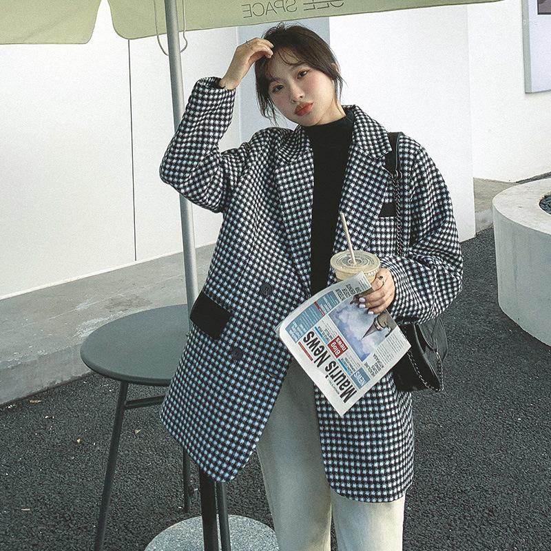 Women' Suits SuprAen Spliced Casual Plaid Suit Jacket For Women Spring And Autumn 2023 Korean Loose Retro Blazer, Photo color
Women' Suits SuprAen Spliced Casual Plaid Suit Jacket For Women Spring And Autumn 2023 Korean Loose Retro Blazer, Photo color