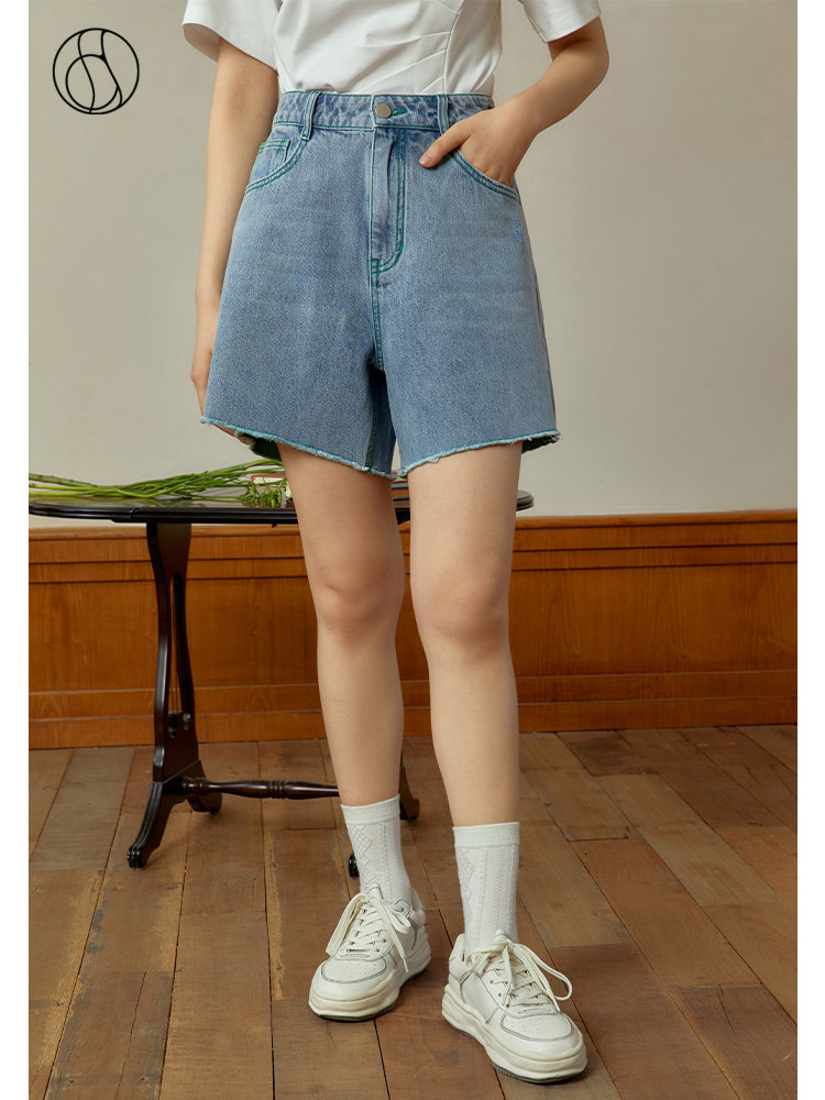 Women's Shorts DUSHU 3D Arc A-Line Pants Colorful Yarn High Waist Pants For Women Wide Leg Denim Shorts For Women Summer Blue 230509, Sky blue
Women's Shorts DUSHU 3D Arc A-Line Pants Colorful Yarn High Waist Pants For Women Wide Leg Denim Shorts For Women Summer Blue 230509, Sky blue
