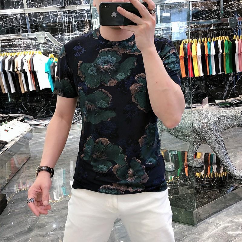 Men's T Shirts Big Floral Pattern Luxury For Men Slim Fit Short Sleeved Summer Fashion Comfortable Breathable Silky Cool Camisetas, Picture shown
Men's T Shirts Big Floral Pattern Luxury For Men Slim Fit Short Sleeved Summer Fashion Comfortable Breathable Silky Cool Camisetas, Picture shown