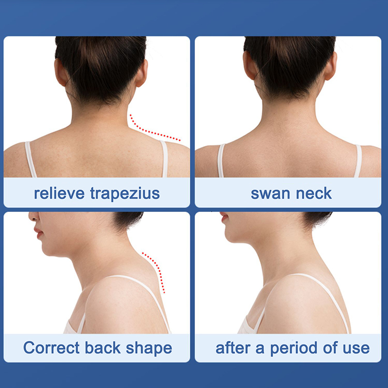 Massaging Neck Pillowws Massager Plastic Pressure Point Therapy Relieve HandWaistLegs Roller for Shoulder Trigger 230508