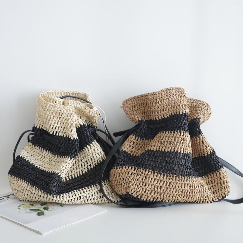 Evening Bags Brand Designer Striped Straw Women's Shoulder Bag Casual Crossbody Large Cloud Handbag 2023 Trend, Beige mixed black
Evening Bags Brand Designer Striped Straw Women's Shoulder Bag Casual Crossbody Large Cloud Handbag 2023 Trend, Beige mixed black