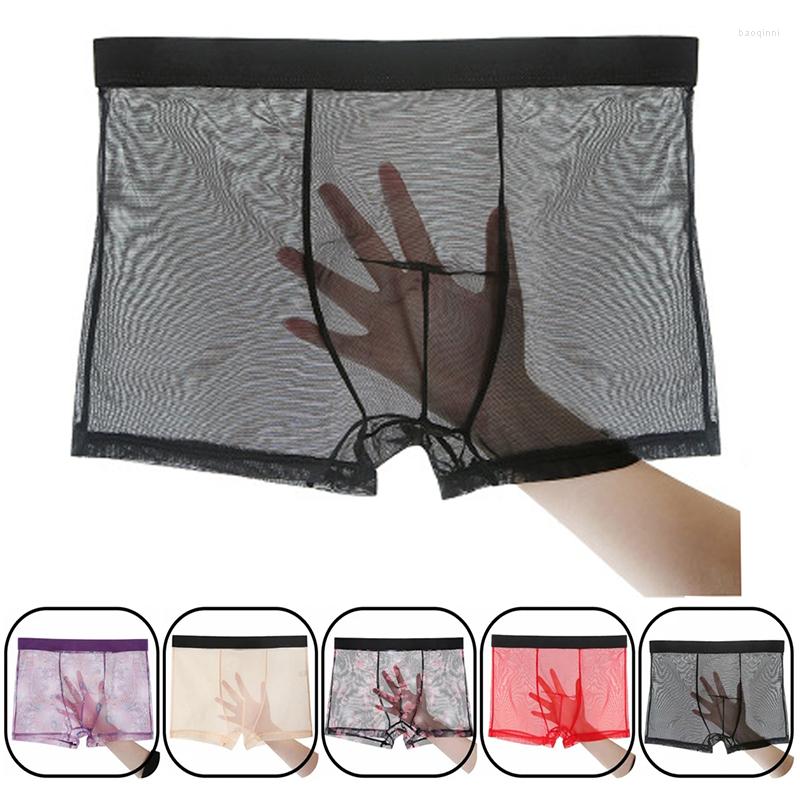 Underpants Underwear Mens Ultra-thin Transparent Boxershorts Male Mesh Slips Panties Boxer Shorts Comfortable Men's, Vx255-2
Underpants Underwear Mens Ultra-thin Transparent Boxershorts Male Mesh Slips Panties Boxer Shorts Comfortable Men's, Vx255-2