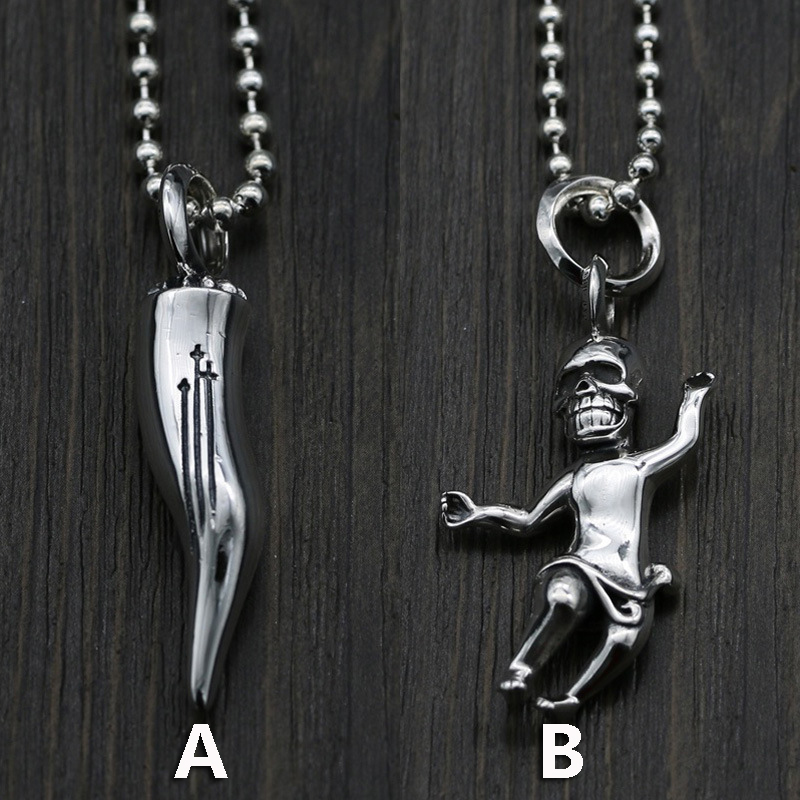 10088 European and American pendant jewelry S925 sterling silver fashion personality punk hip-hop humanoid skull pendant classic jewelry
10088 European and American pendant jewelry S925 sterling silver fashion personality punk hip-hop humanoid skull pendant classic jewelry