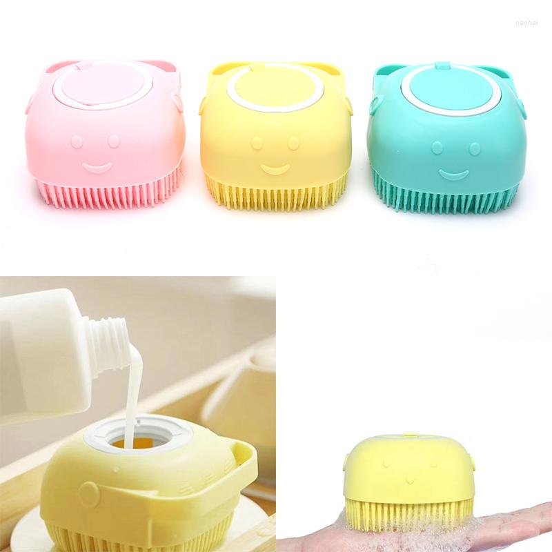 Makeup Brushes Silicone Bath Body Brush Shower Scrubber With Gel Dispenser Soft Massager
Makeup Brushes Silicone Bath Body Brush Shower Scrubber With Gel Dispenser Soft Massager