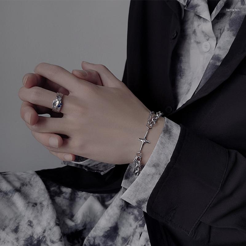 Link Bracelets Star Punk Hip Hop Multilayer Bangle Fashion Couple Bracelet Jewelry Chain Wristband Birthday Gifts
Link Bracelets Star Punk Hip Hop Multilayer Bangle Fashion Couple Bracelet Jewelry Chain Wristband Birthday Gifts