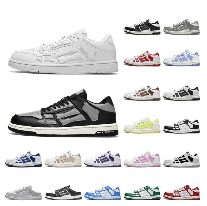 Designer Loafers SKEL-TOP HI Skeleton Casual Shoes Black White Bones Blue Red Green Grey Men Women High Low-top Trainers Luxury Platform Sneakers 36-45
Designer Loafers SKEL-TOP HI Skeleton Casual Shoes Black White Bones Blue Red Green Grey Men Women High Low-top Trainers Luxury Platform Sneakers 36-45