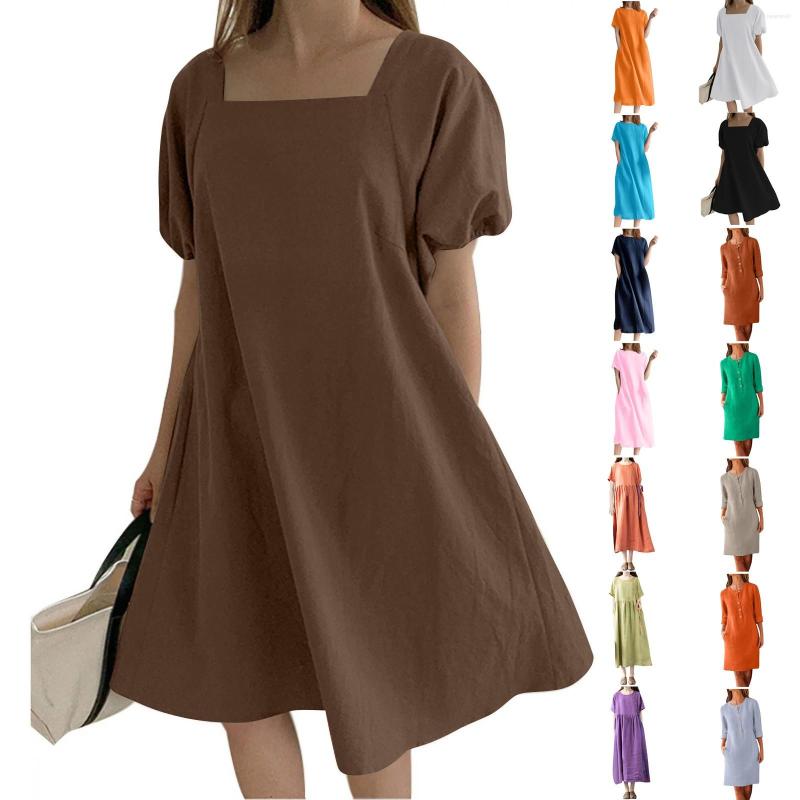 Casual Dresses Women Puff Sleeve Elastic Cuff Square Collar Mini Dress Slimming With Vestidos Para Mujer, Black
Casual Dresses Women Puff Sleeve Elastic Cuff Square Collar Mini Dress Slimming With Vestidos Para Mujer, Black