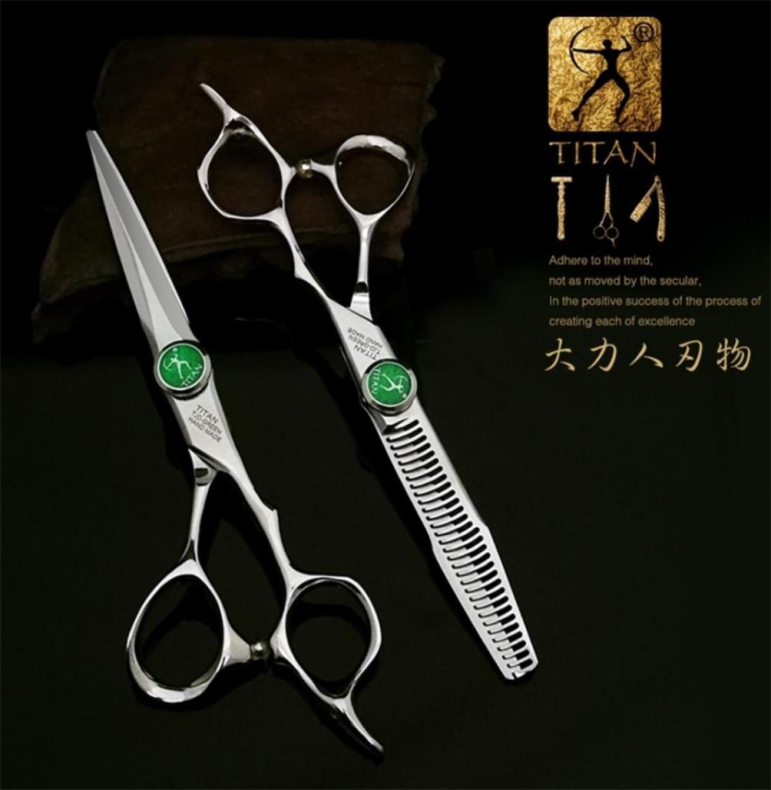 

Titan Hairdressing Scissors 6 Inch Hair Scissors Professional Barber Scissors Cutting Thinning Styling Tool Hairdressing Shear 2208585970