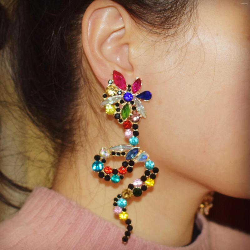 Dangle Earrings Novelty Design Multicolors Rhinestone Snake Charm For Women Jewelry Fashion Girls Statement Accessories
Dangle Earrings Novelty Design Multicolors Rhinestone Snake Charm For Women Jewelry Fashion Girls Statement Accessories