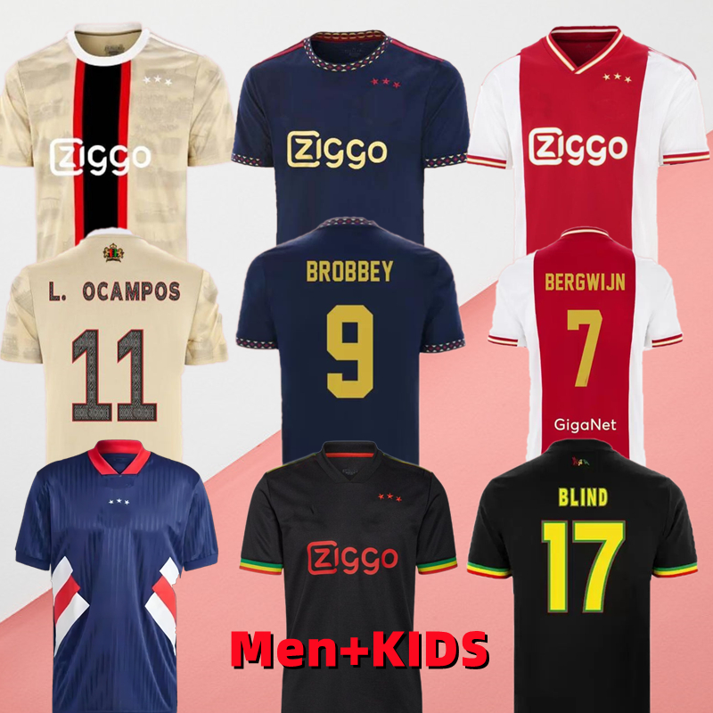 TADIC 21 22 23 Soccer Jerseys BASSEY BERGHUIS Third black Kit KLAASSEN BERGWIJN MARLEY 2023 football shirts men kids uniforms CRUYFF AJAXS, 22/23 home+patch
TADIC 21 22 23 Soccer Jerseys BASSEY BERGHUIS Third black Kit KLAASSEN BERGWIJN MARLEY 2023 football shirts men kids uniforms CRUYFF AJAXS, 22/23 home+patch