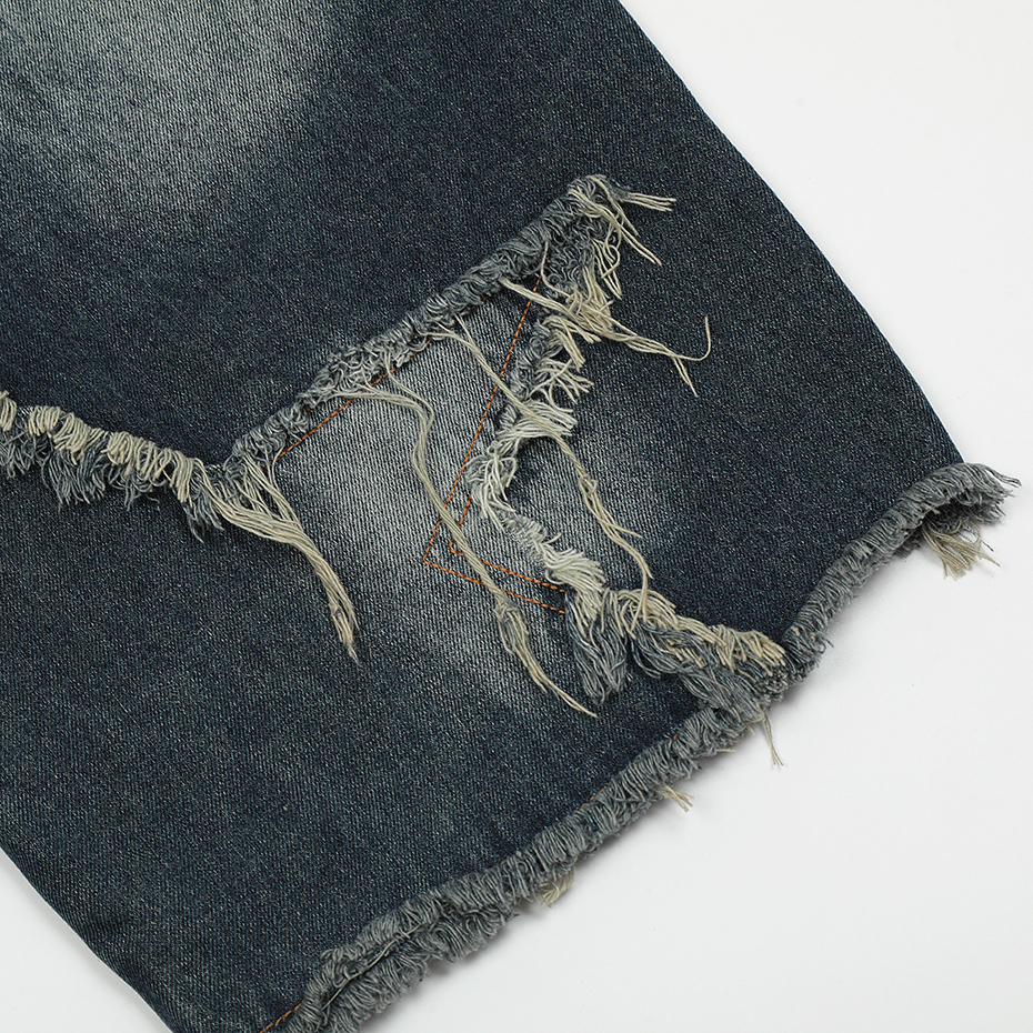 Men's Shorts Vintage Tassel Star Denim Shorts Splicing Loose Jeans Shorts Men Hip Hop Streetwear Harajuku Y2K Shorts Summer 230509