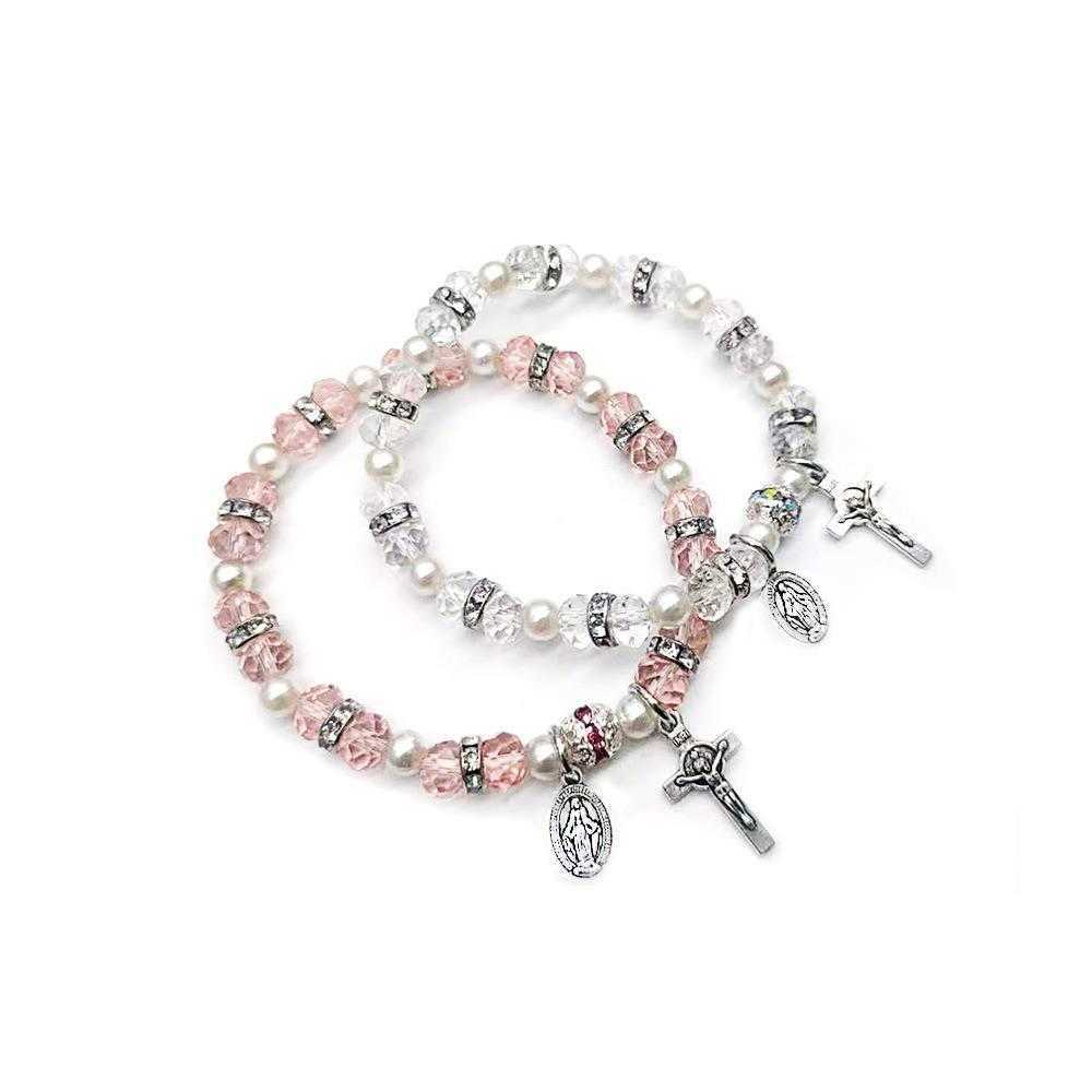 Jewelry Crystal Bracelet Cross Elastic Beads For Women
Jewelry Crystal Bracelet Cross Elastic Beads For Women