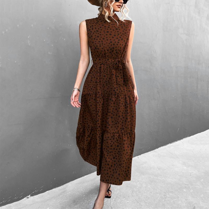 Casual Dresses Womens Summer Fashion Polka Dot Print Long 2023 Leopard Sleeveless Dress With Belt Dresse, Green
Casual Dresses Womens Summer Fashion Polka Dot Print Long 2023 Leopard Sleeveless Dress With Belt Dresse, Green